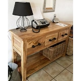 thumbnail of Muebles OPIUM OUTLET Cómoda Armario Aparador CON-3D natural de madera maciza de mango