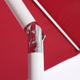 thumbnail of Sombrilla N19, sombrilla de jardín, Ø 3m inclinable poliéster/aluminio 5kg ~ rojo