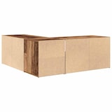 thumbnail of vidaXL Eckregal Altholz-Optik 200x40x45 cm Holzwerkstoff