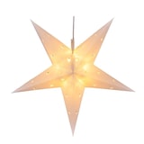 thumbnail of LED Weihnachtsstern Leuchtstern Adventsstern Dekostern Stern Fensterdekoration Weiß