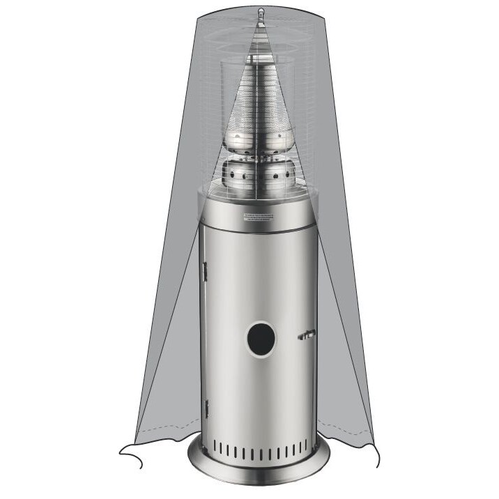 Cover di protezione, HENDI, Riscaldatore lounge 272411, 580x580x(H)1460mm