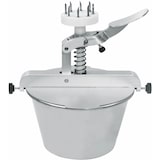 thumbnail of Schneider - Gebäckfüller mit 1 Kolben-Pumpen Blickle "Donuts" m. Edelstahlschüssel, inkl. Abdeckungen