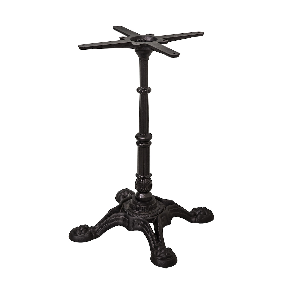 Pied de table fonte noir H:72 X L57 X P57