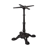 thumbnail of Pied de table fonte noir H:72 X L57 X P57