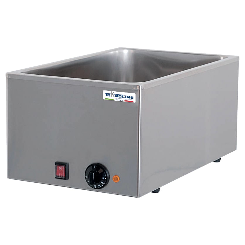 Teknoline, BAGNOMARIA, acciaio inox, Termostato lavoro 0-90, Profondità vasca 160mm, Potenza 1000W, 230V/1N ,Mod.BM16.