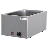 thumbnail of Teknoline, BAGNOMARIA, acciaio inox, Termostato lavoro 0-90, Profondità vasca 160mm, Potenza 1000W, 230V/1N ,Mod.BM16.