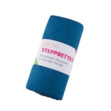 thumbnail of Microfaser Sommer Steppbett 200x200 dunkelblau & blau / OEKO-TEX / kochfest 95° / Leichtsteppbett für heiße Tage / ohne Bezug verwendbar