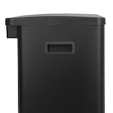 thumbnail of SVITA SR3X18 54L Afvalbak met sensorbediening 3 compartimenten recyclingsysteem staal zwart