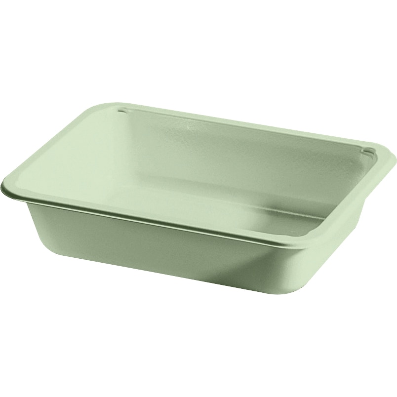 900x DUNIFORM CPET-Take-Away klein 171 x 127 x 35 mm Grün ungeteilt