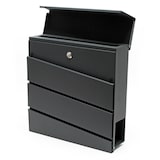 thumbnail of Helloshop26 - Portagiornali per cassetta postale di design in acciaio zincato verniciato a polvere antracite 16_0000089