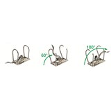 thumbnail of Ordner Solid A4, 62mm Rücken, weiß, 180° Ordner Präzisionsmechanik. Sichttasche am Rücken, Gummibandverschluss