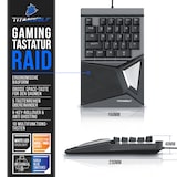 thumbnail of Titanwolf Gaming-Tastatur, mechanische Keypad Tastatur mit 28 Tasten, Gaming Einhandtastatur