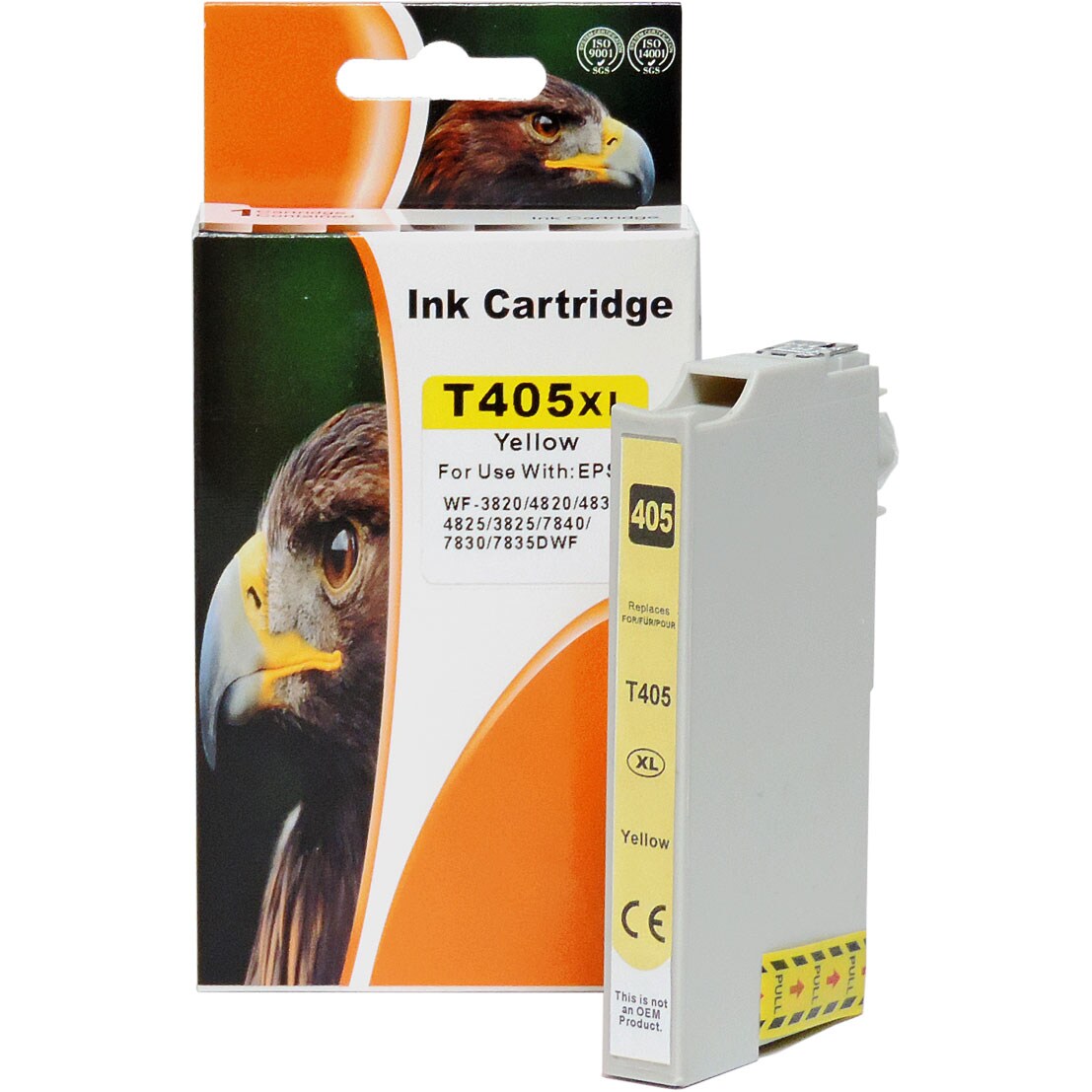 Kompatibel Epson 405XL, C13T05H44010, T05H4 Y Yellow Gelb Druckerpatrone für 1100 Seiten von D&C