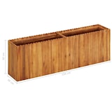 thumbnail of vidaXL Garten-Hochbeet 150 x 30 x 50 cm Massivholz Akazie