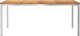 thumbnail of vidaXL Esstisch für draußen 180x90x75 cm Massivholz Teak