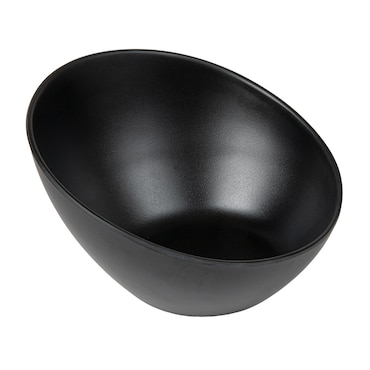 Garcia de Pou 6 Unità - Ciotole Irregolare 'Asami Ware' Ø 16X10,4 Cm Nero Melamina