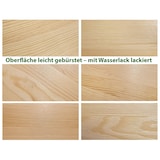 thumbnail of 90.50-25 Highboard Kommode Anrichte Kiefer Sideboard natur 3 Schubladen, 3 Türen