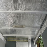 thumbnail of Isolation thermique réfléchissante 100% aluminium et bulles (AU MÈTRE) Largeur 1,20m + Bande aluminium (10m). Chaleur et froid