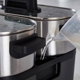 thumbnail of Máquina de cozinhar a vapor Intelisteam Morphy Richards 470006, Potência: 1600W, Capacidade: 6,8L, 3 recipientes individuais