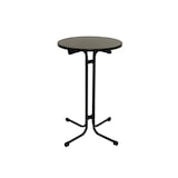 thumbnail of Monaco Runder Stehtisch Metall Grau 80Cm
