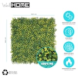 thumbnail of WellHome – Giardino verticale artificiale – Pannello siepe 100x100 cm per interni ed esterni – Foglie verdi