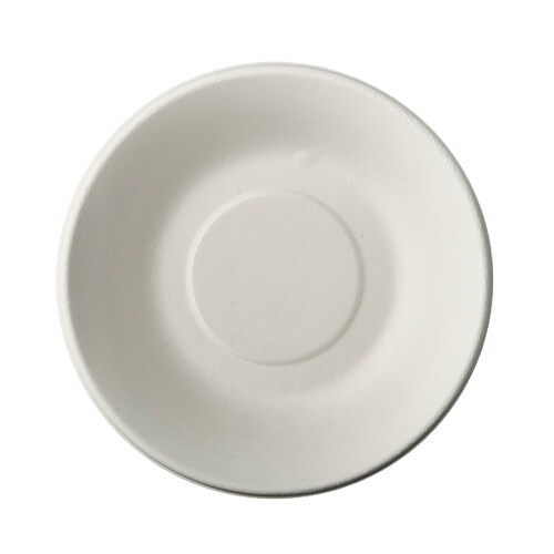 PAPSTAR 100 Schalen, Zuckerrohr "pure" 680 ml Ø 19 cm · 4 cm weiss