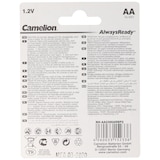 thumbnail of AA, Mignon LR6, HR6, NiMH Akku mit bis zu 2300mAh in 2er Blisterverpackung, Always Ready mit geringer Selbstentladung, Ready to Use Akku