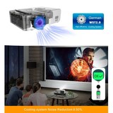 thumbnail of Videoprojecteur LED 1080P Lumineux Mini Home Cinema Portable EU Rouge YONIS