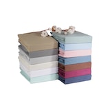 thumbnail of DoubleDry Hoeslaken Flanel 180 x 200 cm - 100% zacht katoen - beige