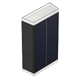 thumbnail of Lumisky RODY 100LM Solar-Wandleuchten Plastik Schwarz