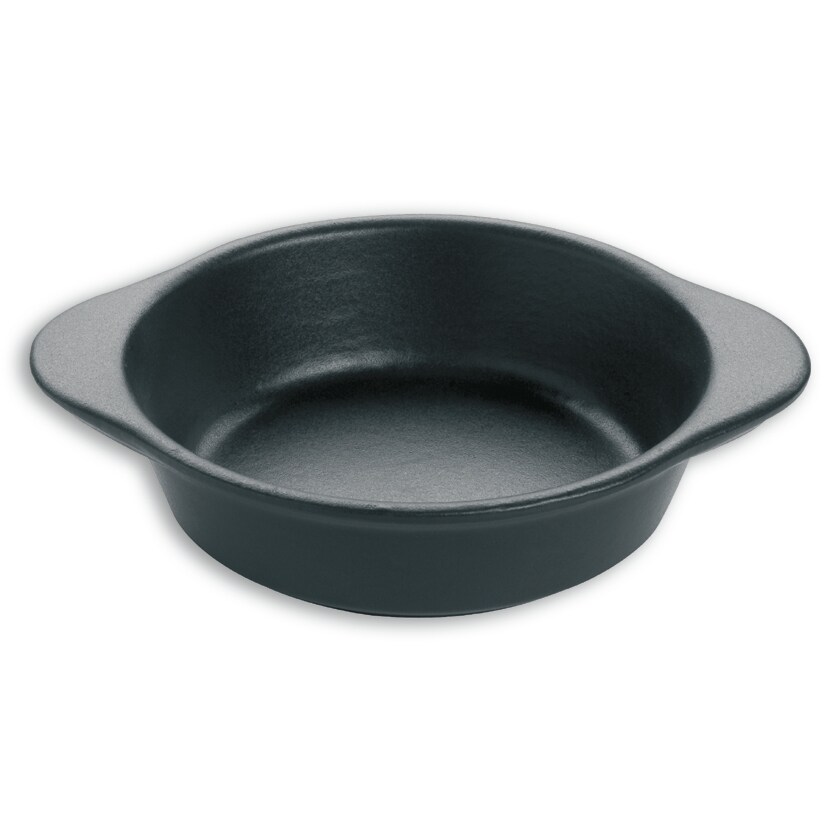 Matfer Plat fonte émaillée rond noir 15 cm Matfer - 071078