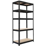thumbnail of Etagère modulable 5 plateaux bois / métal 40x120xH178 cm 220 kg/plateau