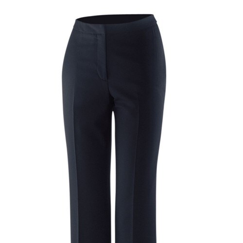 800 - Damenhüfthose : navy 53% Polyester 43% Schurwolle 4% Elasthan 32