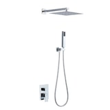 thumbnail of Set de ducha empotrado Arenas cromo