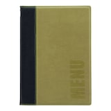 thumbnail of Securit® trendige Lederoptik-Menükartenhalter, Set von 20, Box je mit einem Doppel-Insert für 4xA4