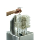 thumbnail of METRO Professional Glaspolijstmachine GGP1000, roestvrij staal / aluminium, 31 x 31 x 50 cm, heteluchtblazer 40-60 °C, 1150 W, zilver