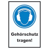 thumbnail of Gehörschutz tragen Schild A2 (420x594mm)