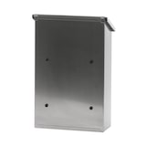 thumbnail of V-part Brievenbussen Roestvrij-staal 125 mm 277 mm 410 mm zilver