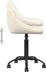 thumbnail of vidaXL Esszimmerstuhl Creme Samt