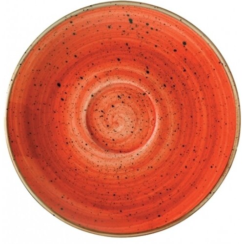 12x Terracotta Rita Untertasse 12cm - Bonna Premium Porcelain