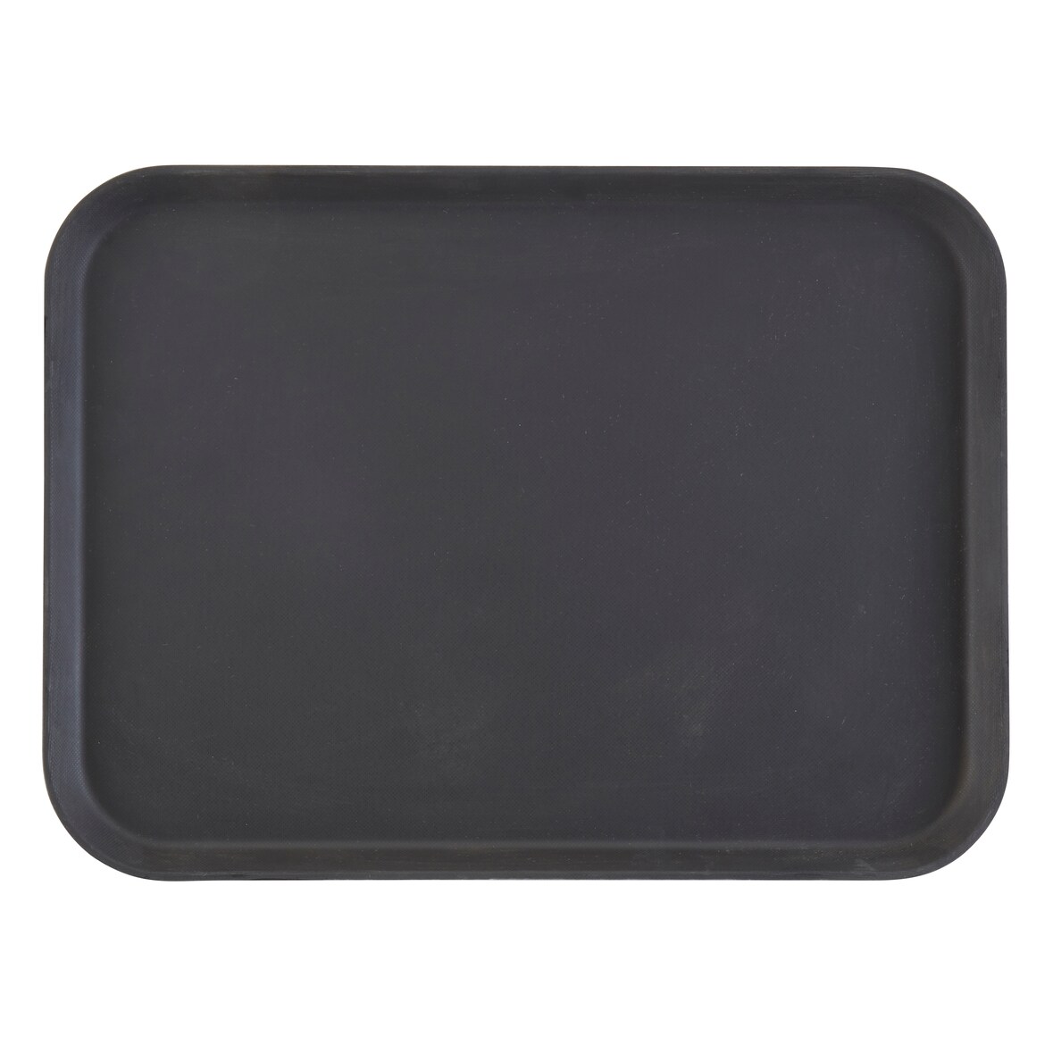 CAMBRO - 1520CT-110 - Bandeja CAMTREAD FIBRA DE VIDRIO rectangular con superficie ANTIDESLIZANTE/perfil alto - 38x51,5 cm - Negro