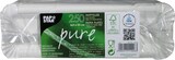 thumbnail of 80000 Teller, Pappe pure eckig 6,5 cm x 22 cm weiss