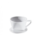 thumbnail of Kaffeefilter aus robuster weiß glasiert geschmacksneutral Keramik
