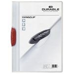 thumbnail of DURABLE Klemmmappe Swingclip DIN A4 Rot