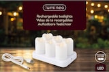 thumbnail of LED-Kerze aus Kunststoff 6cm weiß VE=6 Stück