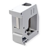 thumbnail of ROLINE Tragschienenadapter für Keystone Module, unbestückt, 180°