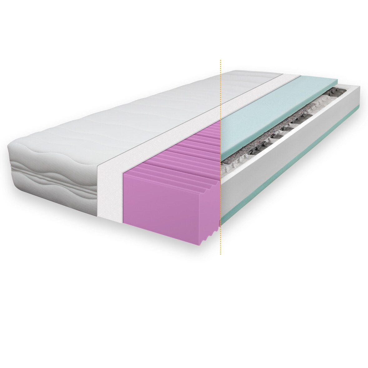 BeCo Onyx Flex TFK - Größe: 160 x 200 cm, Härtegrad: Kaltschaum MEDIUM