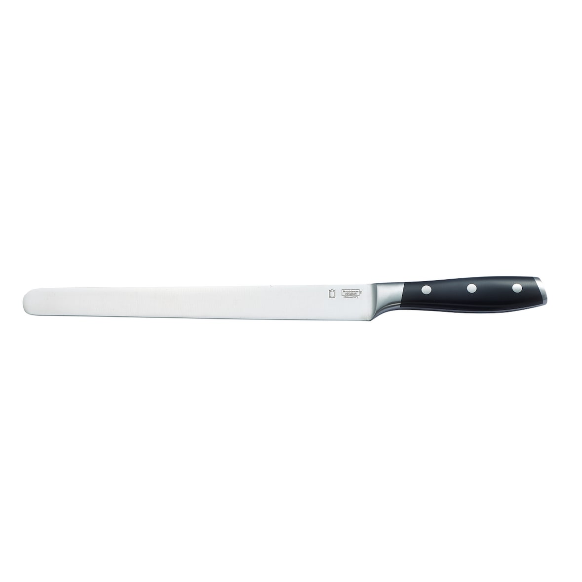 METRO PROFESSIONAL Cuchillo jamonero  Expert knives, acero inoxidable, 25 cm, negro