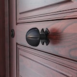thumbnail of Haustürknauf Durchzugsschraube Türknopf Schwarz matt Haustür-Zubehör Design 2