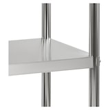 thumbnail of Helloshop26 - Professionele roestvrijstalen keukenplank 4 planken 120 x 48 cm max. 600 kg 3614119